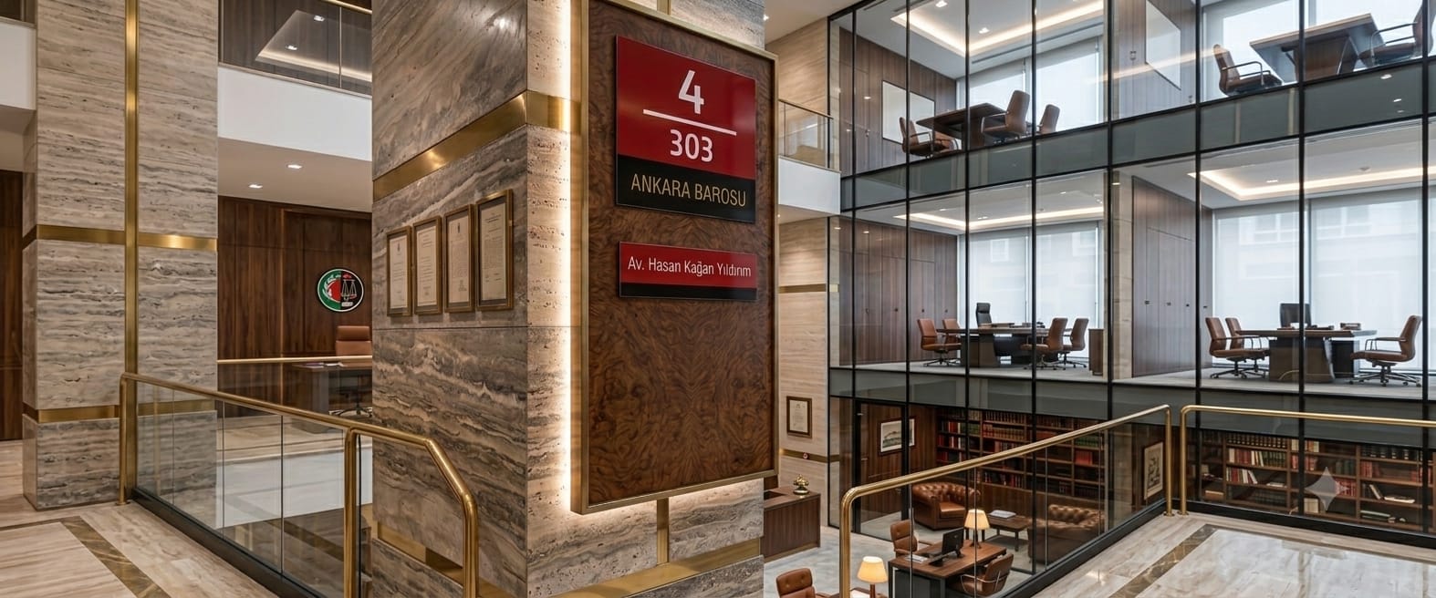 EVKA Hukuk Bürosu Ofis Girişi